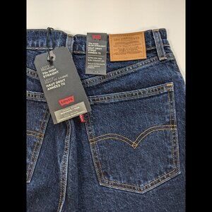 LEVIS Womens Jeans 70s High Rise Slim Straight Leg Dark Blue 29x29 NEW WITH TAGS